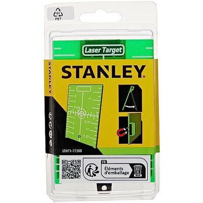 Stanley STHT1-77368 Cible Magnétique réfléchissante verte Cible pour Laser - Publicité Stanley STHT1-77368 Cible Magnétique réfléchissante verte Cible pour Laser - Publicité