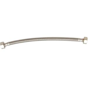 SOMATHERM FOR YOU , Flexible sanitaire 1/2" 1000mm Raccords 2 écrous tournants Acier inox et EPDM Résistant à la corrosion Norme ACS et certification QB Installation facile - Publicité SOMATHERM FOR YOU , Flexible sanitaire 1/2" 1000mm Raccords 2 écrous tournants Acier inox et EPDM Résistant à la corrosion Norme ACS et certification QB Installation facile - Publicité