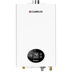 CAMPLUX Climitech 4 Chauffe-Eau à Gaz Instantané, 12 L/min, GPL (28-50 mbar), Étanche et Thermostatique, Bas NOx, GX318LP - Publicité CAMPLUX Climitech 4 Chauffe-Eau à Gaz Instantané, 12 L/min, GPL (28-50 mbar), Étanche et Thermostatique, Bas NOx, GX318LP - Publicité