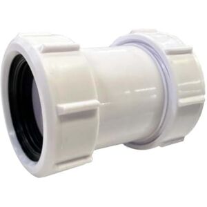 HATOOLHA Raccord de tuyau 40 mm Adaptateur de tuyau PVC Raccord de tuyau de baignoire Raccord de compression pour tuyau de baignoire, évier de cuisine, bac à douche, etc. (droit 40 mm) - Publicité HATOOLHA Raccord de tuyau 40 mm Adaptateur de tuyau PVC Raccord de tuyau de baignoire Raccord de compression pour tuyau de baignoire, évier de cuisine, bac à douche, etc. (droit 40 mm) - Publicité
