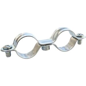 Somatherm Collier double Ø14 - Acier nickelé - 10 pcs - Collier - Publicité Somatherm Collier double Ø14 - Acier nickelé - 10 pcs - Collier - Publicité