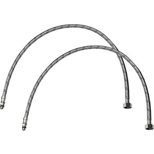 AERZETIX C51099 Lot de 2 flexibles d'alimentation pour mitigeur femelle 1/2''- mâle M10 longueur 800mm flexible de raccordement/salle de bain/cuisine flexible de robinetterie sanitaire - Publicité AERZETIX C51099 Lot de 2 flexibles d'alimentation pour mitigeur femelle 1/2''- mâle M10 longueur 800mm flexible de raccordement/salle de bain/cuisine flexible de robinetterie sanitaire - Publicité