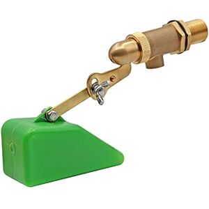 MUALROUS Vanne à Flotteur 1/2" En Laiton Avec Flotteur En Plastique Pour Montage Sur Réservoir, Vanne à Boisseau Sphérique Pour Bol d'Eau Pour Chien Avec Bras Réglables Pour Aquarium - Publicité MUALROUS Vanne à Flotteur 1/2" En Laiton Avec Flotteur En Plastique Pour Montage Sur Réservoir, Vanne à Boisseau Sphérique Pour Bol d'Eau Pour Chien Avec Bras Réglables Pour Aquarium - Publicité