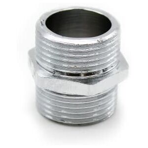 DOJA Barcelona Mamelon 12/17 4 Raccord Male Male 3/8’’ Hexagone Raccord Laiton Chrome pour Tuyau Douche, Reducteur de Pression Eau, Groupe de Securite Chauffe Eau, Radiateur Eau Chaude - Publicité DOJA Barcelona Mamelon 12/17 4 Raccord Male Male 3/8’’ Hexagone Raccord Laiton Chrome pour Tuyau Douche, Reducteur de Pression Eau, Groupe de Securite Chauffe Eau, Radiateur Eau Chaude - Publicité
