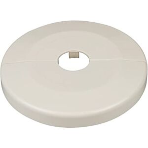 FUX Lot de 2 rosaces pour tuyaux de chauffage, très grand diamètre extérieur 85mm, cache tuyau radiateur, rosace radiateur, cache tuyau plomberie, coffrage, robinetterie, ABS (12mm, blanc crème RAL 9001) - Publicité FUX Lot de 2 rosaces pour tuyaux de chauffage, très grand diamètre extérieur 85mm, cache tuyau radiateur, rosace radiateur, cache tuyau plomberie, coffrage, robinetterie, ABS (12mm, blanc crème RAL 9001) - Publicité