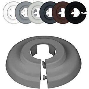 FUX ® 6 rosaces pour tuyaux de chauffage, 12mm-35mm, Blanc Gris Marron  Noir, rosace radiateur, cache tuyau plomberie, coffrage cache tuyau, cache  trou (18mm, Gris poussière 7037) - Comparez sur  - (Janvier  2024) - Publicité