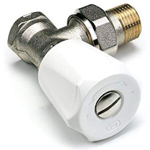 Comap Robinet manuel équerre à double réglage pour radiateur Equerre Femelle 1/2" Thermostatisable EuroSar 408204 - Publicité Comap Robinet manuel équerre à double réglage pour radiateur Equerre Femelle 1/2" Thermostatisable EuroSar 408204 - Publicité