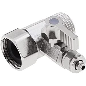ECSiNG Valve isolante en T femelle 1/2" x 1/2" mâle x 1/4" tuyau connecteur rapide Globe Valve d'alimentation d'eau pour kits de filtration d'eau potable sous les éviers - Publicité ECSiNG Valve isolante en T femelle 1/2" x 1/2" mâle x 1/4" tuyau connecteur rapide Globe Valve d'alimentation d'eau pour kits de filtration d'eau potable sous les éviers - Publicité
