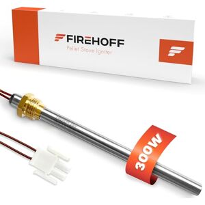 FIREHOFF Bougie d'allumage pour poêle à granules 300 W, 140mm, diamètre 9,9mm, filetage 3/8 cvec connecteur Mate-N-Lock- GARANTIE 2 ans Made in Italy - Publicité FIREHOFF Bougie d'allumage pour poêle à granules 300 W, 140mm, diamètre 9,9mm, filetage 3/8 cvec connecteur Mate-N-Lock- GARANTIE 2 ans Made in Italy - Publicité