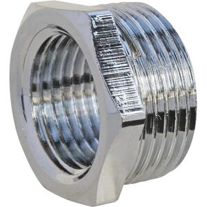 Somatherm - Bague de reduction - Laiton Chromé - 1/2" - 3/8" - Fitting - Publicité Somatherm - Bague de reduction - Laiton Chromé - 1/2" - 3/8" - Fitting - Publicité