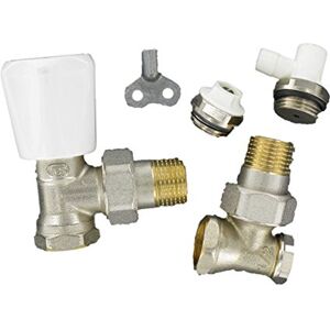 Comap Kit complet robinet manuel modèle équerre 1/2'' (15x21) et accessoires - Publicité Comap Kit complet robinet manuel modèle équerre 1/2'' (15x21) et accessoires - Publicité