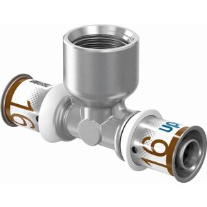 Uponor S-Press PLUS MLC Jeu de T avec IG 16 mm x 1/2" x 16 mm - Publicité Uponor S-Press PLUS MLC Jeu de T avec IG 16 mm x 1/2" x 16 mm - Publicité