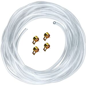 KINGOZOYI 10M Tube PVC Silicone Transparent de Pression 4mm ID x 6 mm OD Tuyau d'Oxygène d'Aquarium Tuyau de Carburant avec 4 Colliers de Serrage - Publicité KINGOZOYI 10M Tube PVC Silicone Transparent de Pression 4mm ID x 6 mm OD Tuyau d'Oxygène d'Aquarium Tuyau de Carburant avec 4 Colliers de Serrage - Publicité