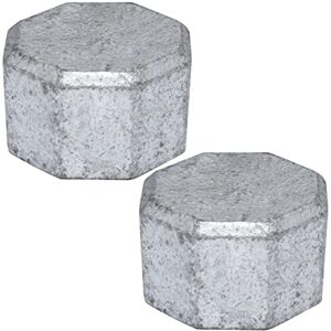 AERZETIX Lot de 2 Bouchons Filetage Femelle 1" à Visser en Fonte Finition Zinguée pour Tuyau Plomberie Chauffage Installation Sanitaire d'Eau Alimentation Système de Traitement d'Eau - Publicité AERZETIX Lot de 2 Bouchons Filetage Femelle 1" à Visser en Fonte Finition Zinguée pour Tuyau Plomberie Chauffage Installation Sanitaire d'Eau Alimentation Système de Traitement d'Eau - Publicité