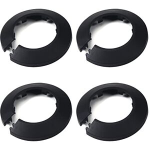 MroMax Lot de 4 cache-tuyaux en plastique PP noir de 4,8 cm, 50 mm, pour décoration de radiateur et tuyaux d'évacuation, pour cacher les espaces et mettre à jour l'apparence de la plomberie - Publicité MroMax Lot de 4 cache-tuyaux en plastique PP noir de 4,8 cm, 50 mm, pour décoration de radiateur et tuyaux d'évacuation, pour cacher les espaces et mettre à jour l'apparence de la plomberie - Publicité