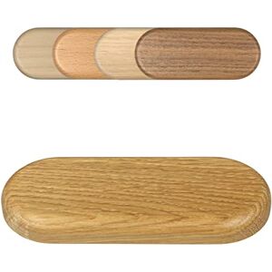 FUX Rosace double pour tuyaux de radiateur, sans perforation, divisée en deux parties à brancher pour assemblage ultérieur, couvercle pour tubes de chauffage, bois véritable (chêne) - Publicité FUX Rosace double pour tuyaux de radiateur, sans perforation, divisée en deux parties à brancher pour assemblage ultérieur, couvercle pour tubes de chauffage, bois véritable (chêne) - Publicité