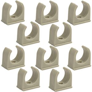 AERZETIX C66827 Lot de 10 Colliers/Clips de Fixation Simple Ø20 mm en PPR/Polypropylène Support Murale/Sol pour Tube d'Eau Plomberie Chauffage Sanitaire Alimentation Montage - Publicité AERZETIX C66827 Lot de 10 Colliers/Clips de Fixation Simple Ø20 mm en PPR/Polypropylène Support Murale/Sol pour Tube d'Eau Plomberie Chauffage Sanitaire Alimentation Montage - Publicité