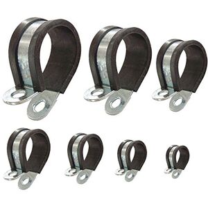 AUPROTEC Colliers de fixation de tubes P-Clips de serrage avec insert en caoutchouc choix: Ø 6mm / Band 12mm, 6 Pièces - Publicité AUPROTEC Colliers de fixation de tubes P-Clips de serrage avec insert en caoutchouc choix: Ø 6mm / Band 12mm, 6 Pièces - Publicité