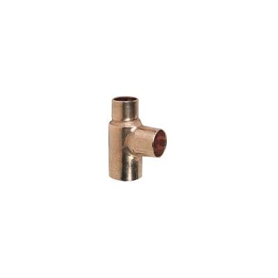 Comap Raccord cuivre en T réduit à souder Femelle Ø 22 18 22 mm Conex / Bänninger - Publicité Comap Raccord cuivre en T réduit à souder Femelle Ø 22 18 22 mm Conex / Bänninger - Publicité