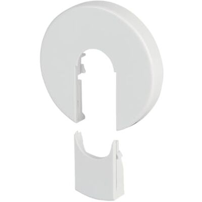 Schläfer 4409210 Kit rosette radiateurs ouvrant, collier cache-tuyau pour radiateurs, calorifères diamètre extérieur Ø45 mm, trou (intérieur) tuyau Ø16 mm, rosette à tiroir en PVC blanc – Lot de 2 - Publicité Schläfer 4409210 Kit rosette radiateurs ouvrant, collier cache-tuyau pour radiateurs, calorifères diamètre extérieur Ø45 mm, trou (intérieur) tuyau Ø16 mm, rosette à tiroir en PVC blanc – Lot de 2 - Publicité