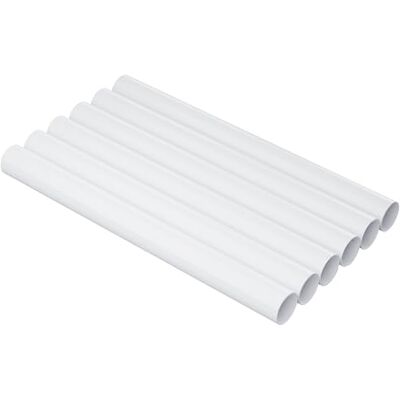 FUX Lot de 10 revêtements de tuyau de chauffage Isole les tuyaux de chauffage, limite les pertes de chaleur, pose rapide sans outil, Blanc - Publicité FUX Lot de 10 revêtements de tuyau de chauffage Isole les tuyaux de chauffage, limite les pertes de chaleur, pose rapide sans outil, Blanc - Publicité