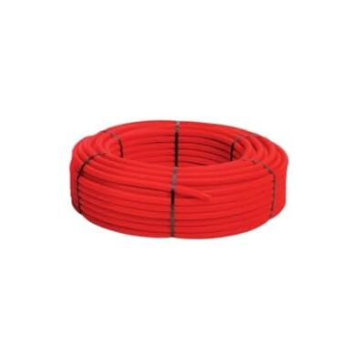 Tuyau PEX pré-isolé Somatherm 10x12mm - 50m Rouge - Publicité Tuyau PEX pré-isolé Somatherm 10x12mm - 50m Rouge - Publicité