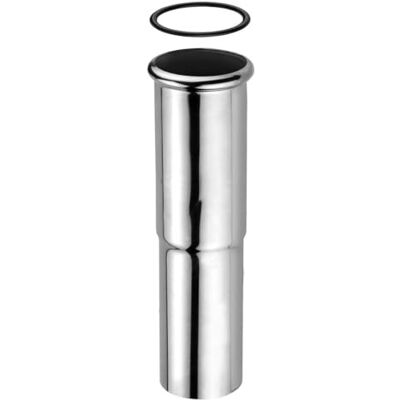 Schläfer 439105 Canot de Rallonge pour Siphon Évier 1"1/4 En Laiton Chromé Tuyau de Vidange pour Siphon Réglable, Universel, 130mm x Ø32 Ø32. Tuyau d’Immersion pour Siphon - Publicité Schläfer 439105 Canot de Rallonge pour Siphon Évier 1"1/4 En Laiton Chromé Tuyau de Vidange pour Siphon Réglable, Universel, 130mm x Ø32 Ø32. Tuyau d’Immersion pour Siphon - Publicité
