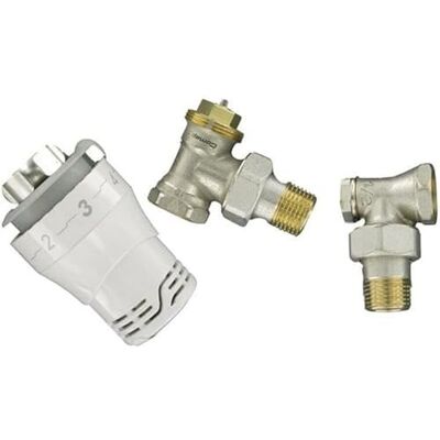 Comap Kit S1 M28 (Tête + robinet équerre 1/2'' (15 x 21)) - Publicité Comap Kit S1 M28 (Tête + robinet équerre 1/2'' (15 x 21)) - Publicité