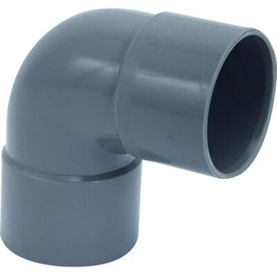 Adequa Coude PVC femelle-femelle 87°30 Ø100 - Publicité Adequa Coude PVC femelle-femelle 87°30 Ø100 - Publicité