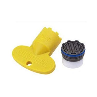 Neoperl Aérateur pour robinet rétractable avec clé 16,5 x 1 M brise-jet filtre - Publicité Neoperl Aérateur pour robinet rétractable avec clé 16,5 x 1 M brise-jet filtre - Publicité