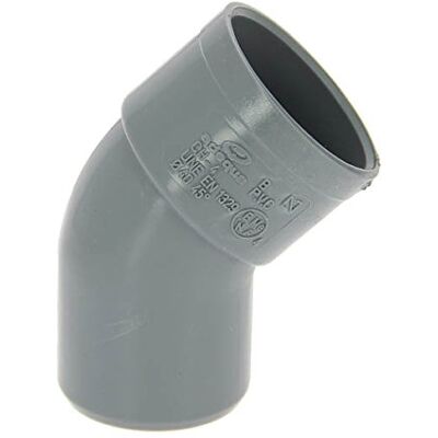 Adequa systèmes évacuation – Coude 45 PVC CH-4 mâle-femelle diamètre 40 - Publicité Adequa systèmes évacuation – Coude 45 PVC CH-4 mâle-femelle diamètre 40 - Publicité