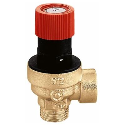 Caleffi 513420 Soupape de sécurité Raccordements F-F 1/2" Bar 2 - Publicité Caleffi 513420 Soupape de sécurité Raccordements F-F 1/2" Bar 2 - Publicité