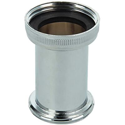 tecuro Entretoise de siphon 1 1/4" longueur 53 mm pour tube de diamètre 32 mm, laiton chromé - Publicité tecuro Entretoise de siphon 1 1/4" longueur 53 mm pour tube de diamètre 32 mm, laiton chromé - Publicité