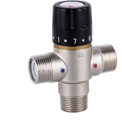 NYRXRYTCA Vanne de mélange thermostatique for chauffe-eau solaire 3/4 po DN20 TMV - Publicité NYRXRYTCA Vanne de mélange thermostatique for chauffe-eau solaire 3/4 po DN20 TMV - Publicité