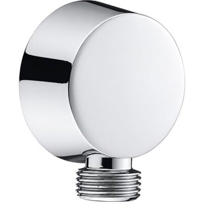 Schläfer 814510 Prise d'eau de douche ronde, sortie d'eau murale G 1/2" Ø 20,86 mm, raccord coude pour flexible de douche, P. 39,5 mm x Ø 50 mm, laiton chromé, design moderne - Publicité Schläfer 814510 Prise d'eau de douche ronde, sortie d'eau murale G 1/2" Ø 20,86 mm, raccord coude pour flexible de douche, P. 39,5 mm x Ø 50 mm, laiton chromé, design moderne - Publicité