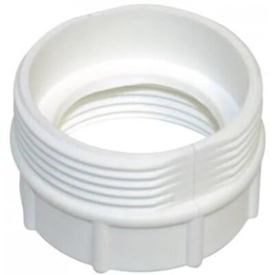 Schläfer 619611 Pièce de réduction pour bouchons anti-odeurs en plastique Adaptateur de siphon Raccord de type 1 1/4 pouces x 1 1/2 pouces Plastique Couleur : blanc - Publicité Schläfer 619611 Pièce de réduction pour bouchons anti-odeurs en plastique Adaptateur de siphon Raccord de type 1 1/4 pouces x 1 1/2 pouces Plastique Couleur : blanc - Publicité