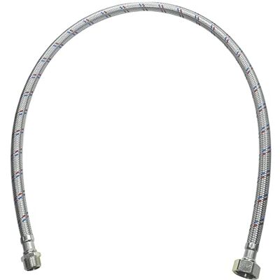AERZETIX C51093 Flexible d'alimentation 800mm 1/2'' femelle 3/8'' mâle tuyau de raccordement flexible raccord flexible/sanitaire pour robinetterie/salle de bain/cuisine/cumulus - Publicité AERZETIX C51093 Flexible d'alimentation 800mm 1/2'' femelle 3/8'' mâle tuyau de raccordement flexible raccord flexible/sanitaire pour robinetterie/salle de bain/cuisine/cumulus - Publicité