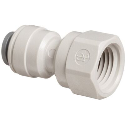 John Guest Adaptateur femelle de tuyau de 0,95 cm (diamètre extérieur x filetage NPNF 0,63 cm, 1 pièce) - Publicité John Guest Adaptateur femelle de tuyau de 0,95 cm (diamètre extérieur x filetage NPNF 0,63 cm, 1 pièce) - Publicité