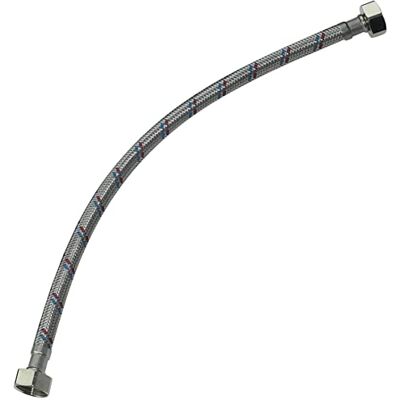 AERZETIX C50977 Tuyau de raccordement flexible 300mm 1/2" Femelle/Femelle robinet mitigeur sanitaire cuisine salle de bain plomberie - Publicité AERZETIX C50977 Tuyau de raccordement flexible 300mm 1/2" Femelle/Femelle robinet mitigeur sanitaire cuisine salle de bain plomberie - Publicité