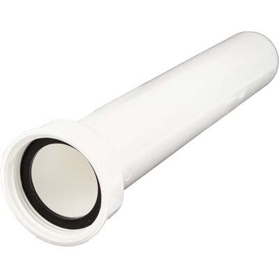 tecuro Tube d'immersion pour siphon de lavabo, connexion 1 1/2 pouce ÜWM, longueur 250 mm, diamètre 40 mm, peut être raccourci, plastique blanc - Publicité tecuro Tube d'immersion pour siphon de lavabo, connexion 1 1/2 pouce ÜWM, longueur 250 mm, diamètre 40 mm, peut être raccourci, plastique blanc - Publicité