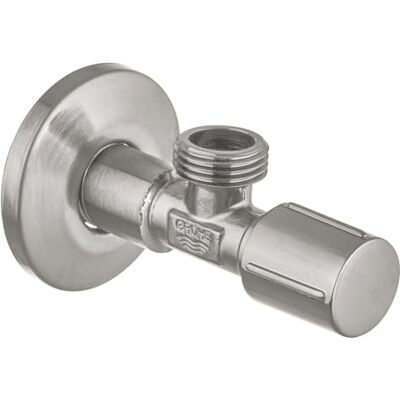 Grohe 22041DC1 Vanne d'angle 1/2" Supersteel - Publicité Grohe 22041DC1 Vanne d'angle 1/2" Supersteel - Publicité