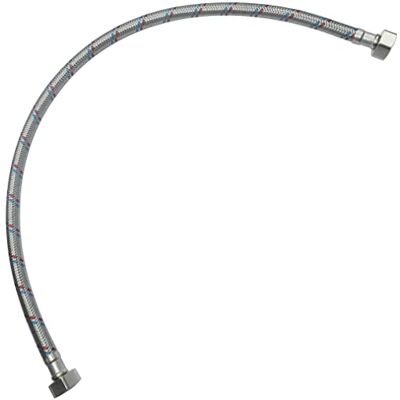 AERZETIX C50984 Tuyau de raccordement flexible 600mm 1/2" Femelle/Femelle robinet mitigeur sanitaire cuisine salle de bain plomberie - Publicité AERZETIX C50984 Tuyau de raccordement flexible 600mm 1/2" Femelle/Femelle robinet mitigeur sanitaire cuisine salle de bain plomberie - Publicité