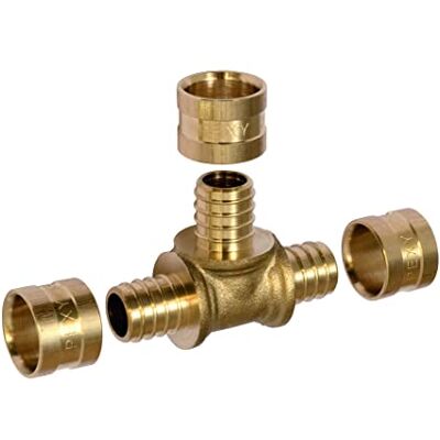 Comap Raccord PER à glissement Té égal Diamètre ⌀12x1,1 mm Pexy pour Tubes PER 4296 - Publicité Comap Raccord PER à glissement Té égal Diamètre ⌀12x1,1 mm Pexy pour Tubes PER 4296 - Publicité