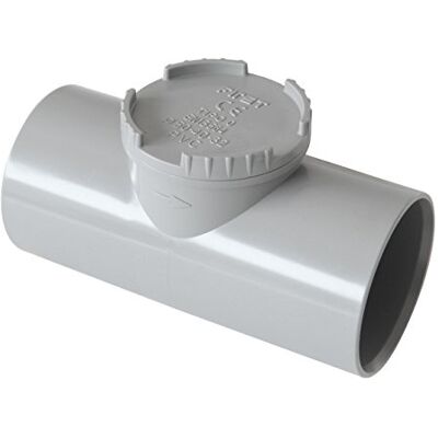First Plast NRC50G Valve Gris - Anti-retour, 50mm - Publicité First Plast NRC50G Valve Gris - Anti-retour, 50mm - Publicité