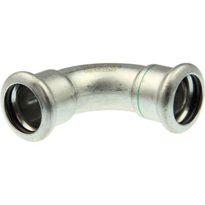 Comap Raccord a sertir en inox coude 90°, DN 28 contour M fem x fem - Publicité Comap Raccord a sertir en inox coude 90°, DN 28 contour M fem x fem - Publicité