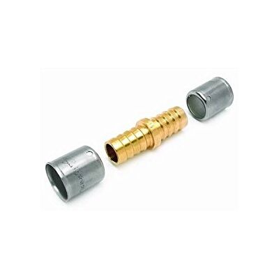 Comap 2 Manchons égaux pour tubes PER à sertir Diamètre ⌀20x19 mm Raccords PexPress 7270050U - Publicité Comap 2 Manchons égaux pour tubes PER à sertir Diamètre ⌀20x19 mm Raccords PexPress 7270050U - Publicité