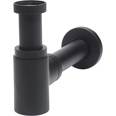 Wirquin 30722857 Siphon Lavabo Mini Linéis Ø32 mm Laiton Noir Gain de place, design, étanche, anti-odeurs, installation facile, réglable, entretien facile, accessible si bouchage - Publicité Wirquin 30722857 Siphon Lavabo Mini Linéis Ø32 mm Laiton Noir Gain de place, design, étanche, anti-odeurs, installation facile, réglable, entretien facile, accessible si bouchage - Publicité