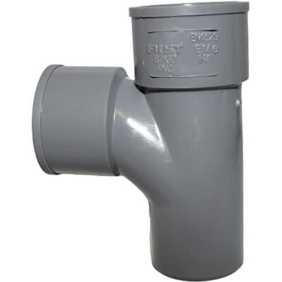 First Plast Raccord PVC évacuation Té pied de biche PVC 87°30 Mâle Femelle Ø50 - - Publicité First Plast Raccord PVC évacuation Té pied de biche PVC 87°30 Mâle Femelle Ø50 - - Publicité