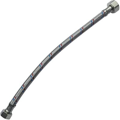 AERZETIX C50992 Tuyau de raccordement flexible 300mm 1/2" Femelle- 3/8"Femelle robinet mitigeur sanitaire cuisine salle de bain plomberie - Publicité AERZETIX C50992 Tuyau de raccordement flexible 300mm 1/2" Femelle- 3/8"Femelle robinet mitigeur sanitaire cuisine salle de bain plomberie - Publicité
