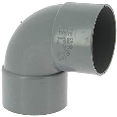 Adequa Coude PVC femelle-femelle 87°30 Ø80 - Publicité Adequa Coude PVC femelle-femelle 87°30 Ø80 - Publicité
